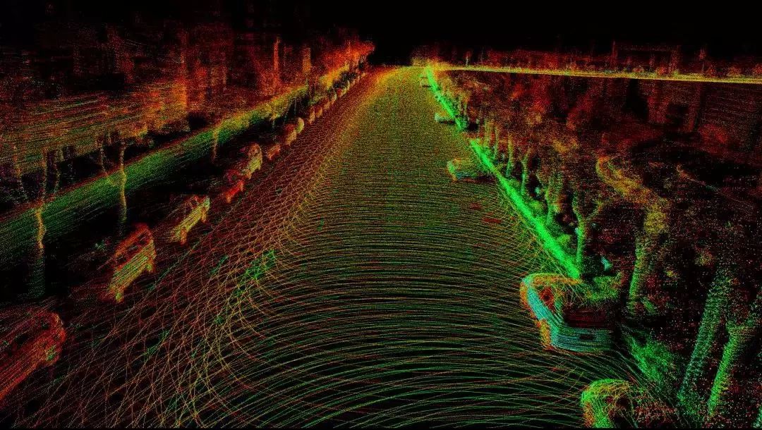 镭神多线激光雷达3d slam建图效果