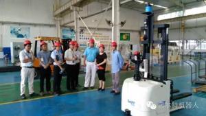 厦门ABB低压公司领导参观思尔特机器人