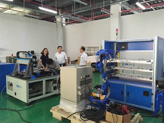 深圳市仪表及自动化协会钱会长一行考察拓野机器人