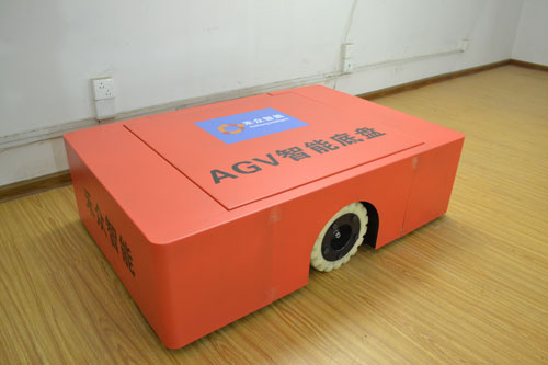 微型AGV智能底盘（可单独遥控）_中国AGV网(www.chinaagv.com)
