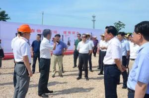 湖州市县区“互看互比互学”活动考评团莅临诺力智能制造项目考察