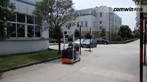 柯金牵引车激光导航AGV