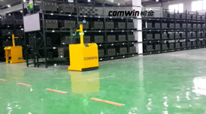 柯金平衡重激光导航叉车AGV