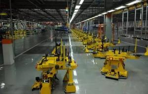 AGV在自动配方生产线中的运用