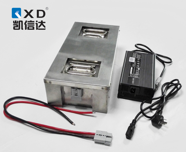 凯信达：智能仓储机器人锂电池 48V30AH锂电池 带RS485通讯