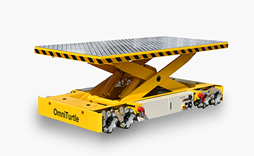 麦克纳姆轮全向车 移动千斤顶 智能移动平台 装配平台  移动作业平台