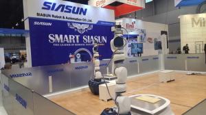 新松公司参展2017美国自动化及机器人展览会