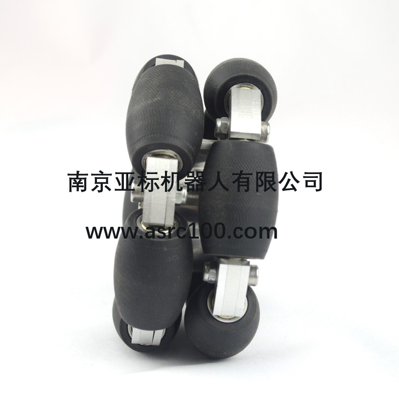 一组5寸(127mm)铝合金全向轮 AGV轮_中国AGV网(www.chinaagv.com)