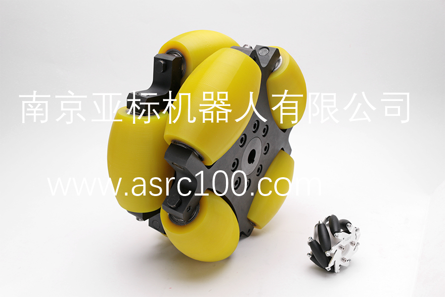 一组10寸(254mm)铝合金全向轮 AGV轮 全钢PU轮_中国AGV网(www.chinaagv.com)