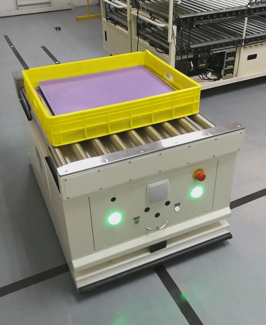 全方位背辊AGV