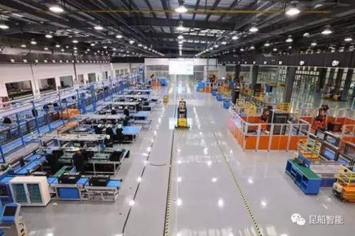 昆船AGV助力IT产业生产“提速”