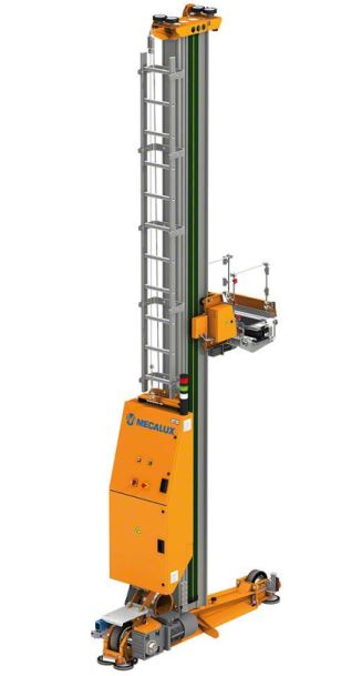 料箱式堆垛机轻型设计结构,精确定位