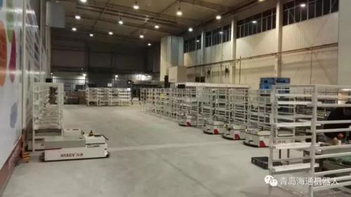 青岛海通机器人，荣获“AGV机器人十佳优秀应用工程奖”