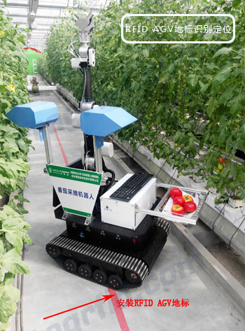 采摘机器人+AGV地标定位，高效精准！_中国AGV网(www.chinaagv.com)