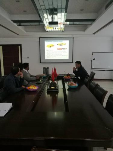 新加坡南洋理工大学机器人研究中心和Transforma Robotics 代表团来模威考察合作