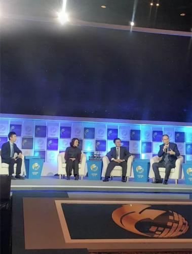 新松公司总裁曲道奎出席央视财经论坛