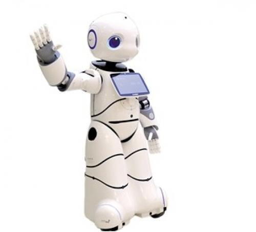 机器人“优优”亮相供电营业厅