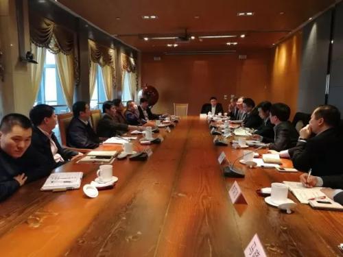 朱连宇拜访上港集团