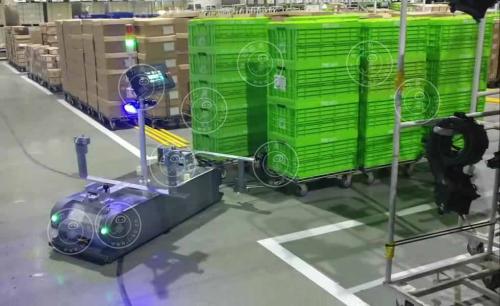 AGV小车在空调生产制造中的应用