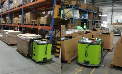 叉车新兴市场再下一城 中联重科AGV搬运叉车面世