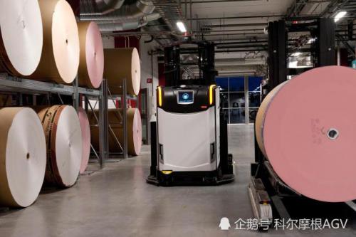 科尔摩根NDC成功案例: AGV在报纸出版印刷厂的应用