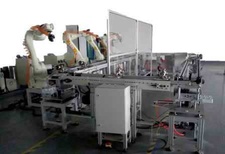 哈工众志:机器人去毛刺工作站