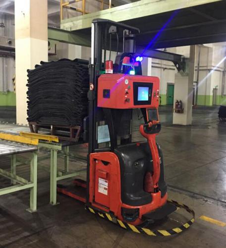 艾吉威AGV在橡胶轮胎行业中的应用