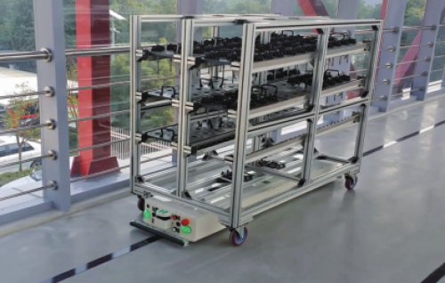 AGV工业机器人自适应运动控制技术