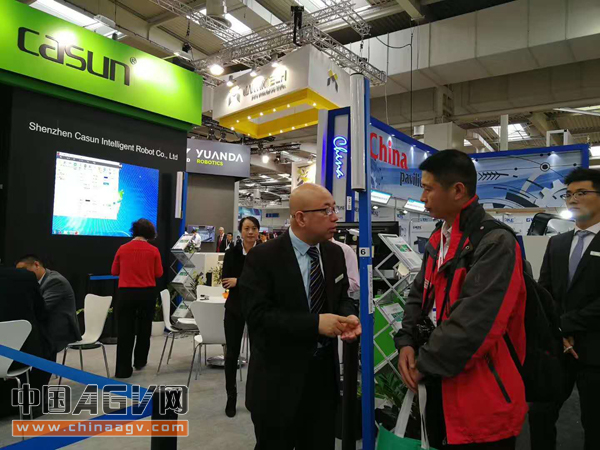 佳顺智能AGV海外引关注