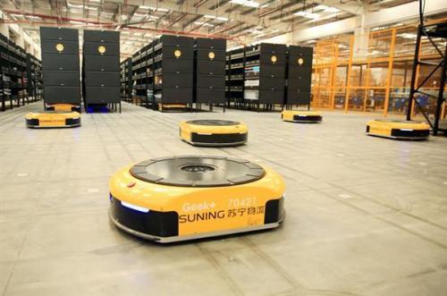 三十年筚路蓝缕 苏宁物流“无人部队”正式曝光