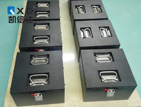 凯信达：48V45AH磷酸铁锂电池组 AGV小车锂电池 货架穿梭车铁锂电池