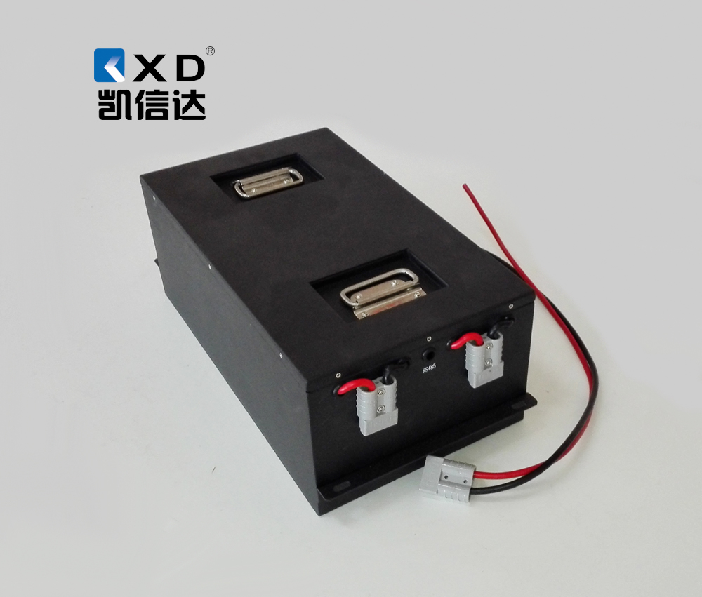 凯信达：48V50AH动力锂电池组 AGV自动搬运小车锂电池 自动化仓储机器人电池