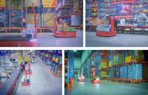 智能拣运成潮流 “小红帽”仓储机器人重塑618物流格局
