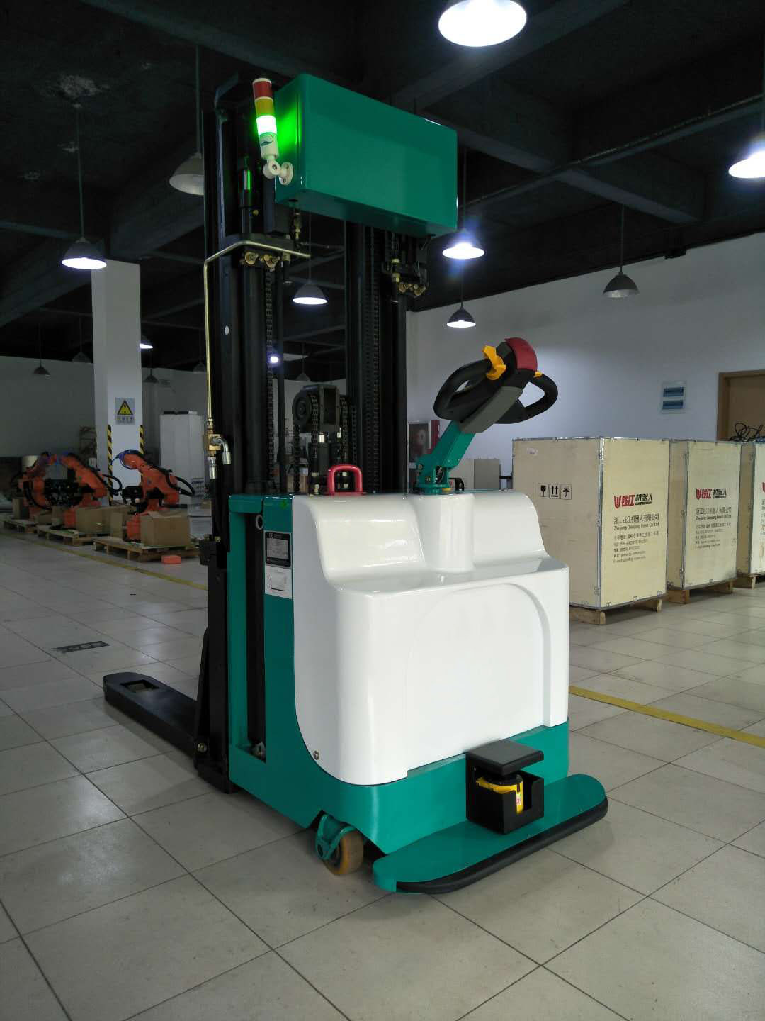 国辰牵星视觉导航AGV