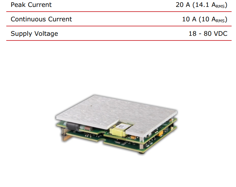 AMC CANopen嵌入式伺服驱动器