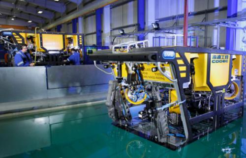 全球最大马力深水机器人下线 载重4吨弥补作业级机器人短板