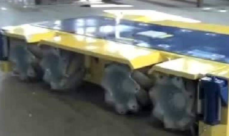 10吨麦克纳姆轮AGV小车