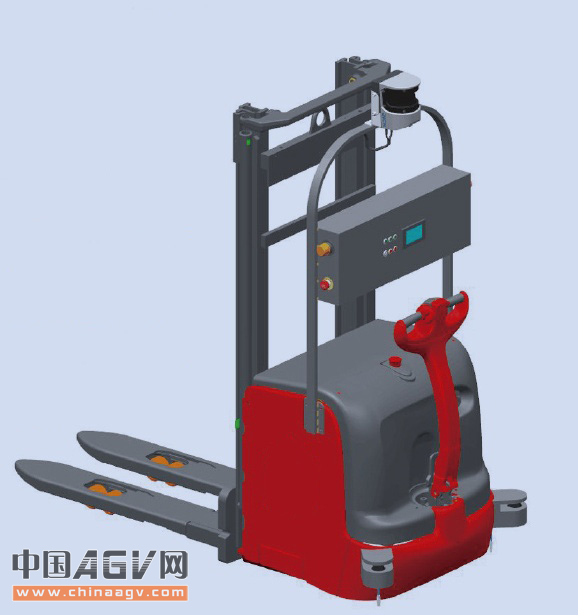 激光导航叉车_智伟达科技AGV叉车_自动搬运叉车