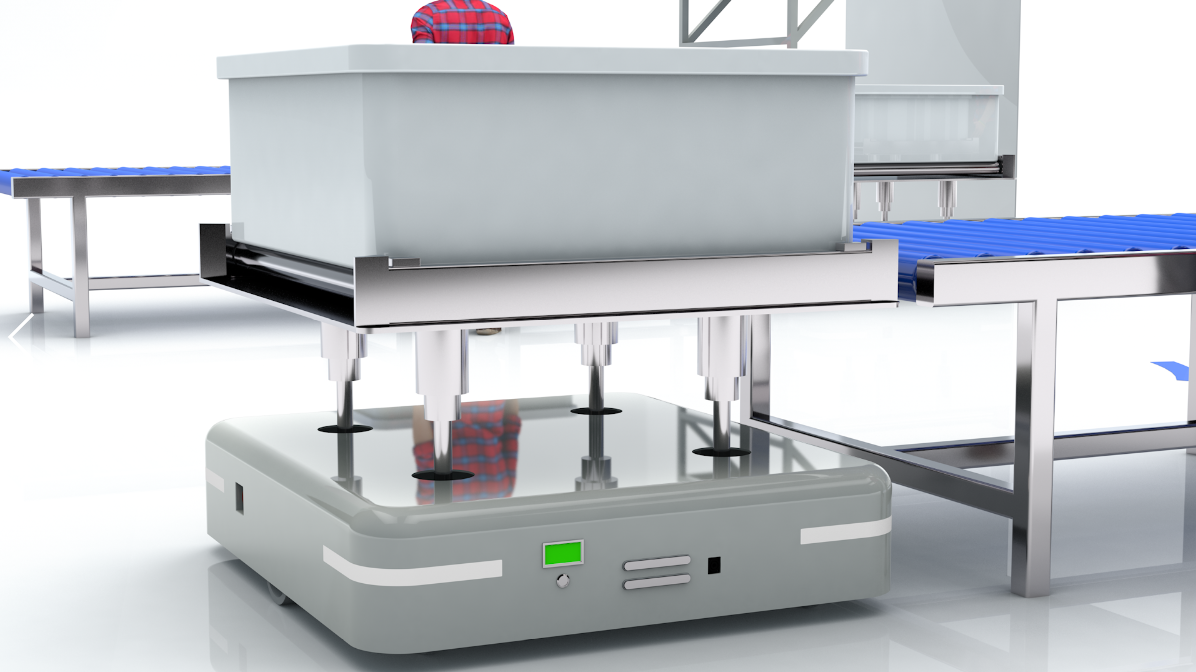 顶升滚筒搬运机器人_中国AGV网(www.chinaagv.com) 顶升滚筒搬运机器人_中国AGV网(www.chinaagv.com)