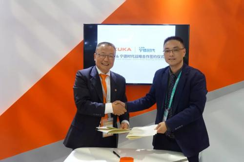 开展深度合作 KUKA 再牵手宁德时代新能源