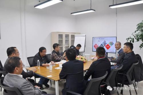 中共玉溪市红塔区委考察团走进"木牛流马"探访智能装备的奥秘