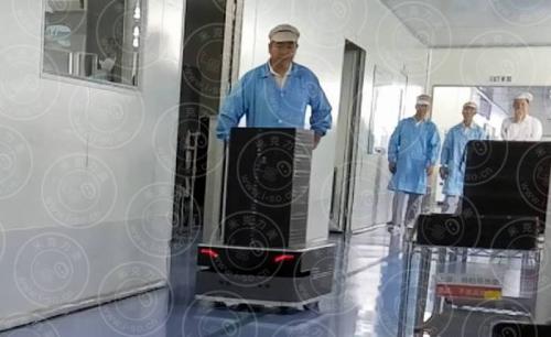 米克力美激光AGV迎来企业自动化新高度