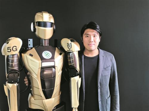 5G动作传感高危作业“机器人”驾到