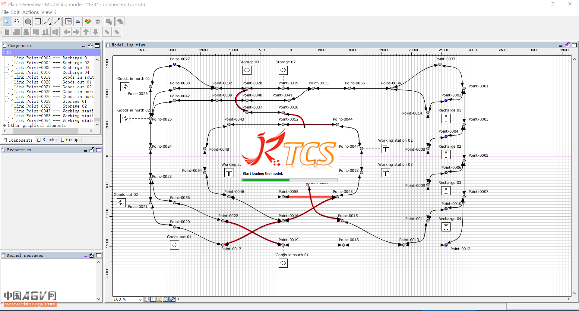 JZTCS-AGV调度管理系统