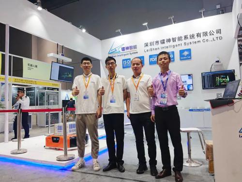 感知是机器人迈向智能化的关键，镭神智能亮相2019上海工博会