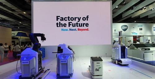 工博会｜博世力士乐智能动态物流车中国首秀，连接未来工厂