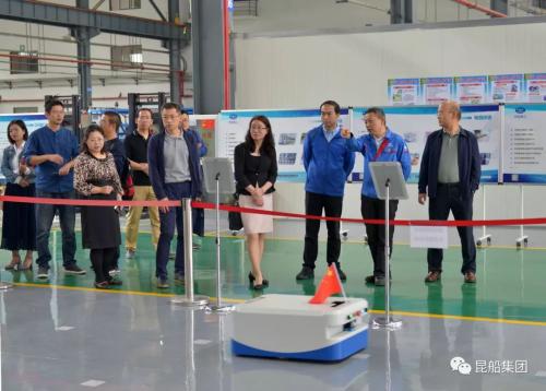 国家知识产权局电学发明审查部一行到昆船调研