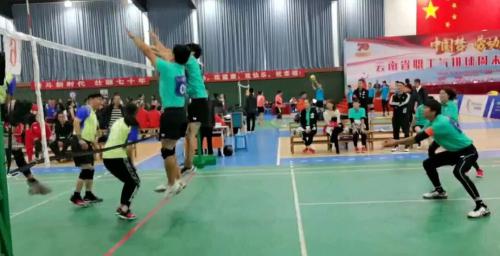 昆船公司获云南省职工气排球赛道德风尚奖