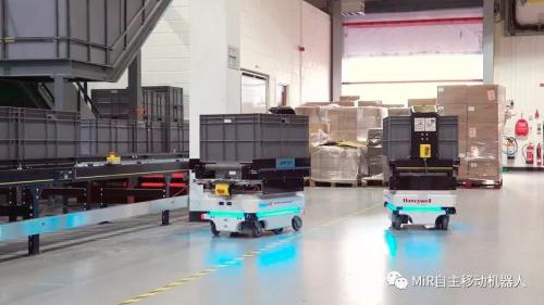 2017 vs. 2019 | MiR移动机器人帮助霍尼韦尔Honeywell推动精益生产计划，持续优化内部物流