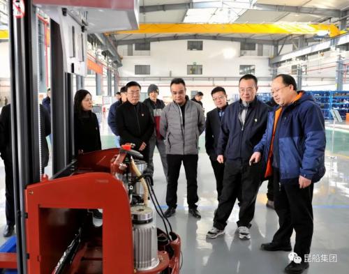 云南省烟叶公司符泽博董事长到昆船参观考察